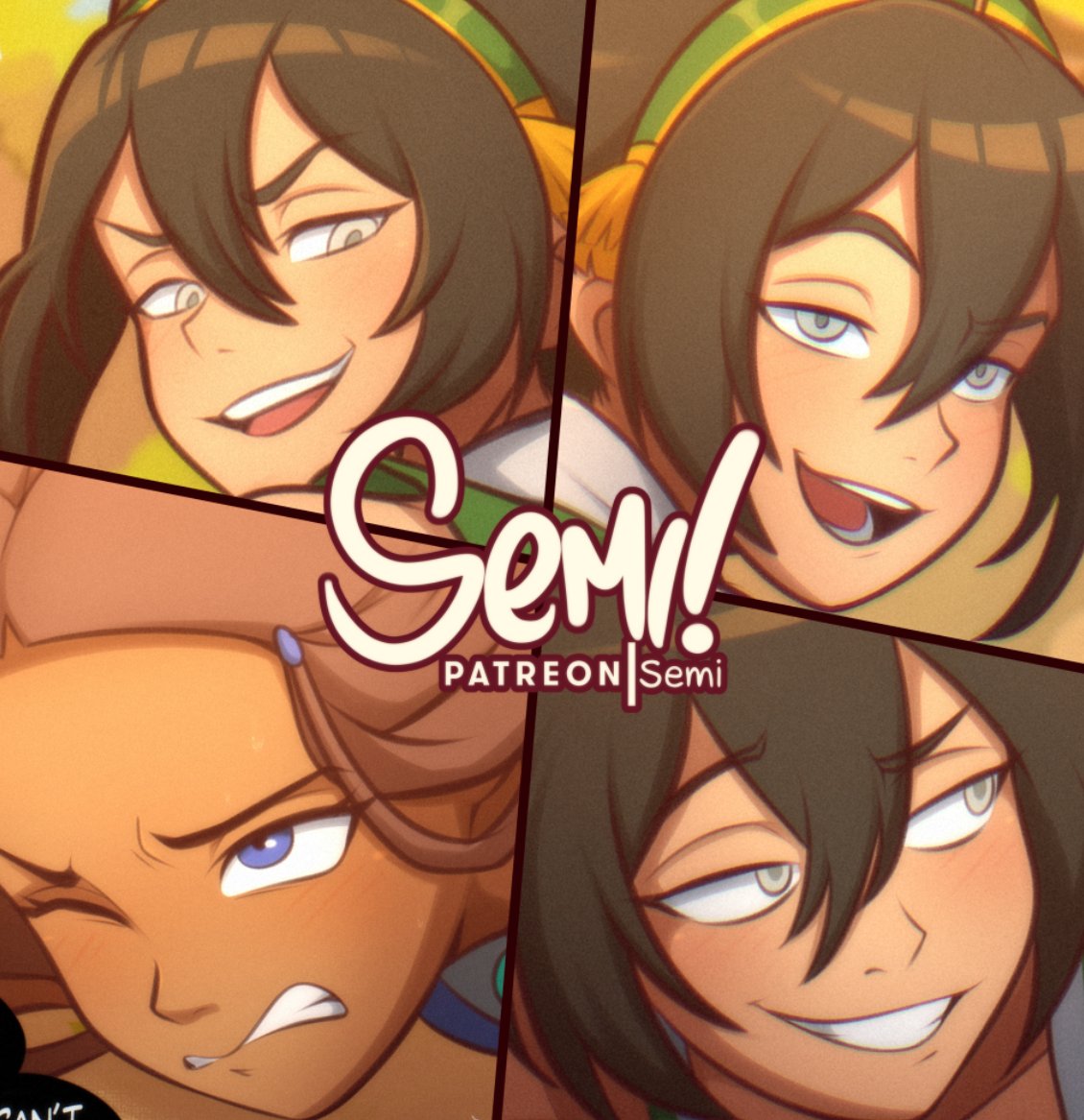 SemiDrawsP's tweet photo. NEW COMIC!!!💚💙
👉 You can see it on my Paywalled pages! (Links in Bio)