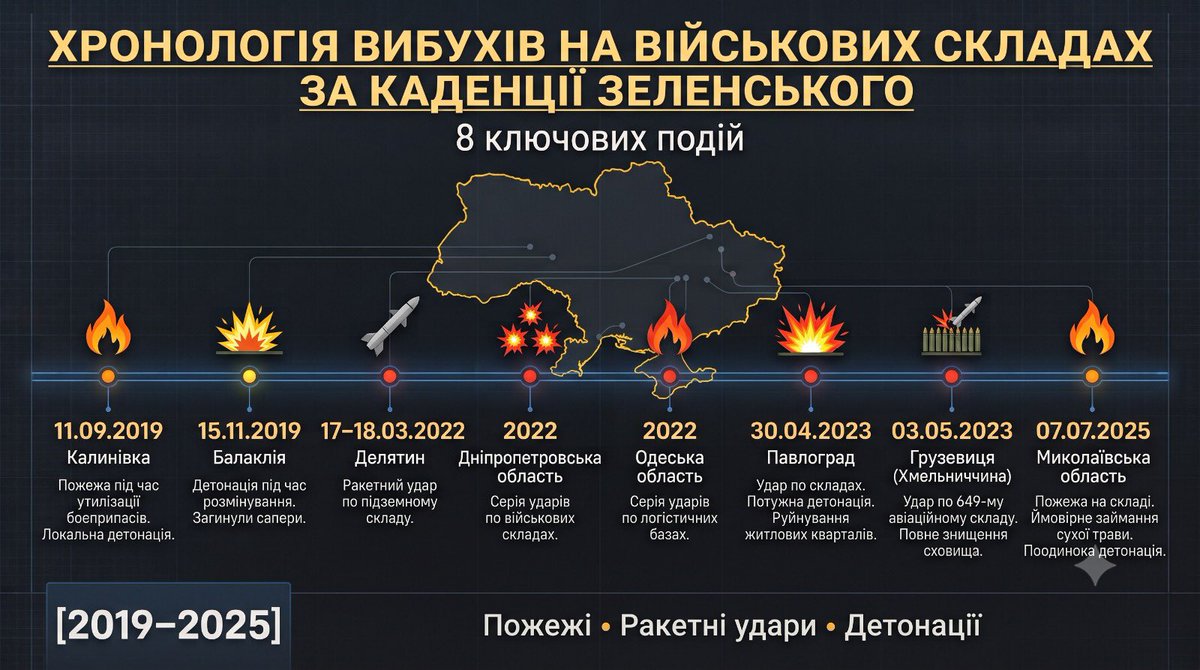 svit_sam's tweet photo. З 14 по 19 рік вибухають склади: 
- Барига особисто підпалює! Зрада і рожеві свинки!
З 19 по 26 рік вибухають склади: 
- Це ж росіяни, Зеленський ні до чого! 
Але Порошенко також винен - про всяк випадок.

Зебілізм - офіційна релігія. https://t.co/pR1NL4dXVz