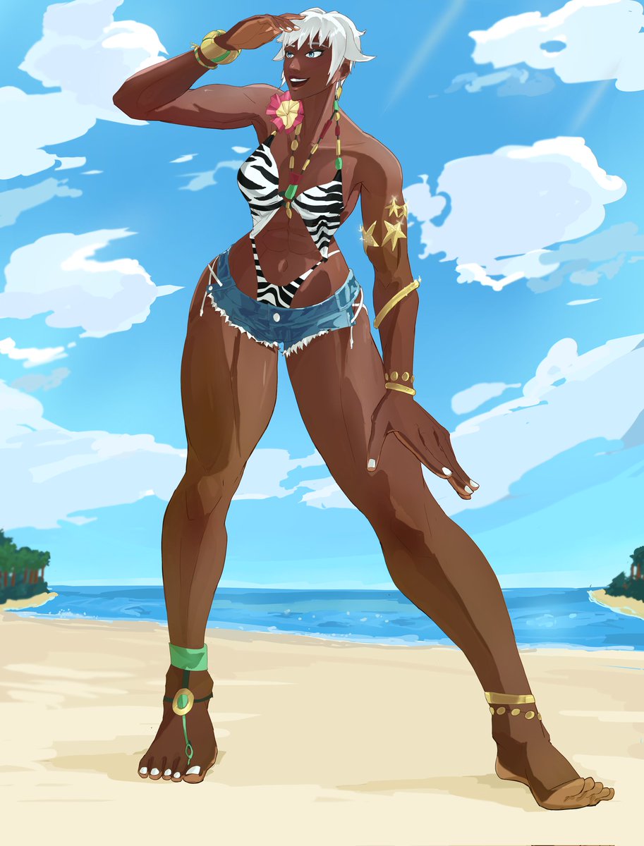 Lycoon2's tweet photo. Elena 
#Streetfighter６ https://t.co/9ey28ZuEUa