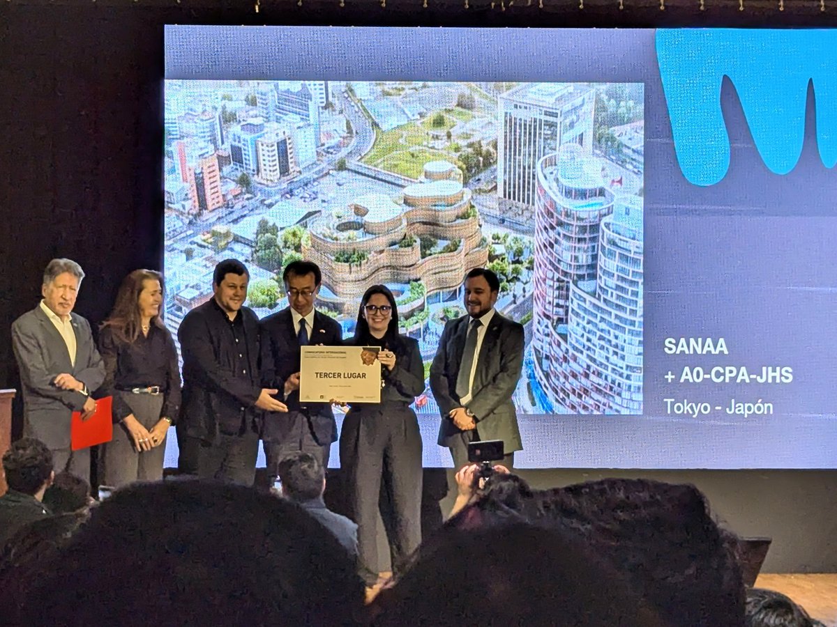 italobrambillao's tweet photo. ¡Felicitaciones a las menciones de honor!
1- b720 Fermín Vázquez Arquitectos + LERA
2- Consorcio Norte del Sur
3- SANAA + A0-CPA-JHS
¡Entregaron excelentes propuestas!
@CAEPichincha https://t.co/nUcRzTi1X2