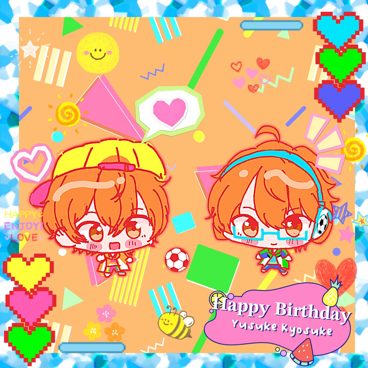70o1v8's tweet photo. 𝐇𝐚𝐩𝐩𝐲 𝐁𝐢𝐫𝐭𝐡𝐝𝐚𝐲👟 =͟͟͞ ⚽

#蒼井悠介生誕祭2026
#蒼井享介生誕祭2026
#蒼井兄弟生誕祭2026 https://t.co/FZ2STLuYIe