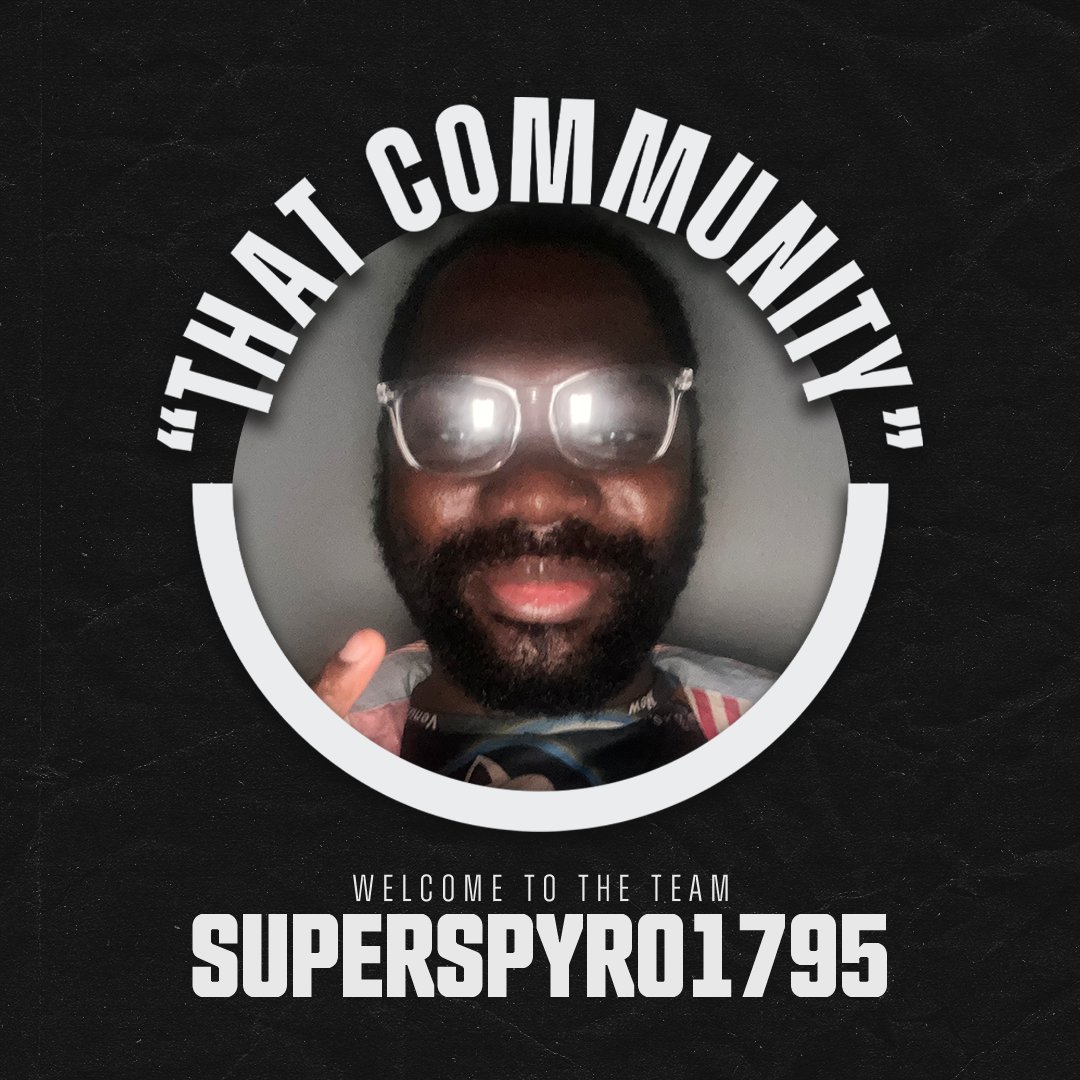 THATCommunity_'s tweet photo. 🚨 NEW STREAM TEAM MEMBER 🚨

BE SURE TO TAP IN AND SUPPORT ONE OF OUR NEWEST COMMUNITY MEMBERS! SUPERSPYRO
WELCOME TO THE TEAM!

TWITCH: https://t.co/LPO16aswYP https://t.co/aOFQ8EzQKt
