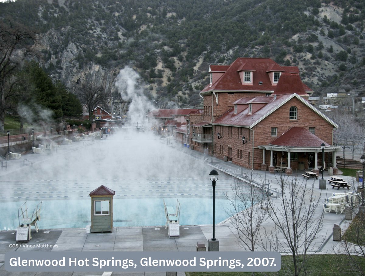 COGeolSurvey's tweet photo. Geothermal means heat from the earth. There are 3 uses: direct use (straight from the ground, like hot springs &amp; artesian wells), heat pumps (heating/cooling systems used for homes), and electrical generation (large-scale electricity production using water heated geothermally). https://t.co/8EK5SGmJtu