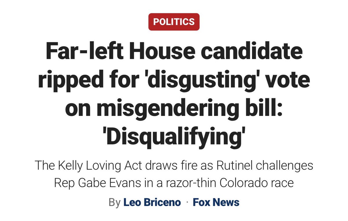 RNCResearch's tweet photo. INSANE!

Colorado Democrat Manny Rutinel voted for a bill in the Colorado Legislature that would allow courts to revoke parental custody for "misgendering" a child. https://t.co/HSAwaMiw8u