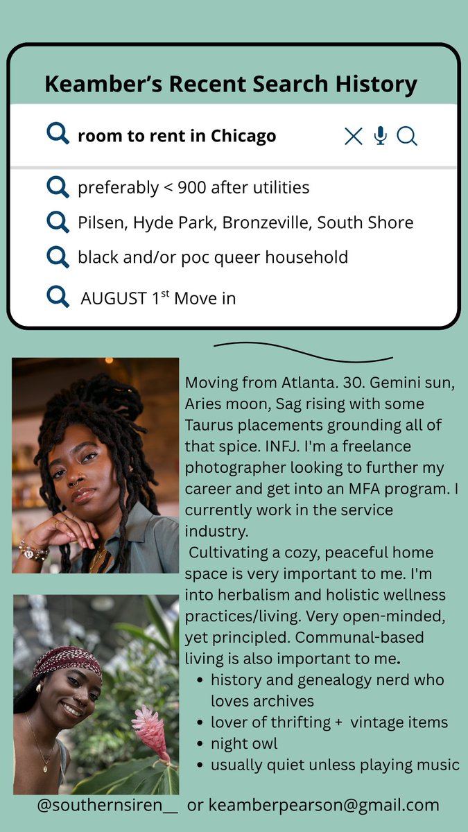 southernsiren__'s tweet photo. pls share + help me find housing in chicago next month! https://t.co/uyfMFXLTIg