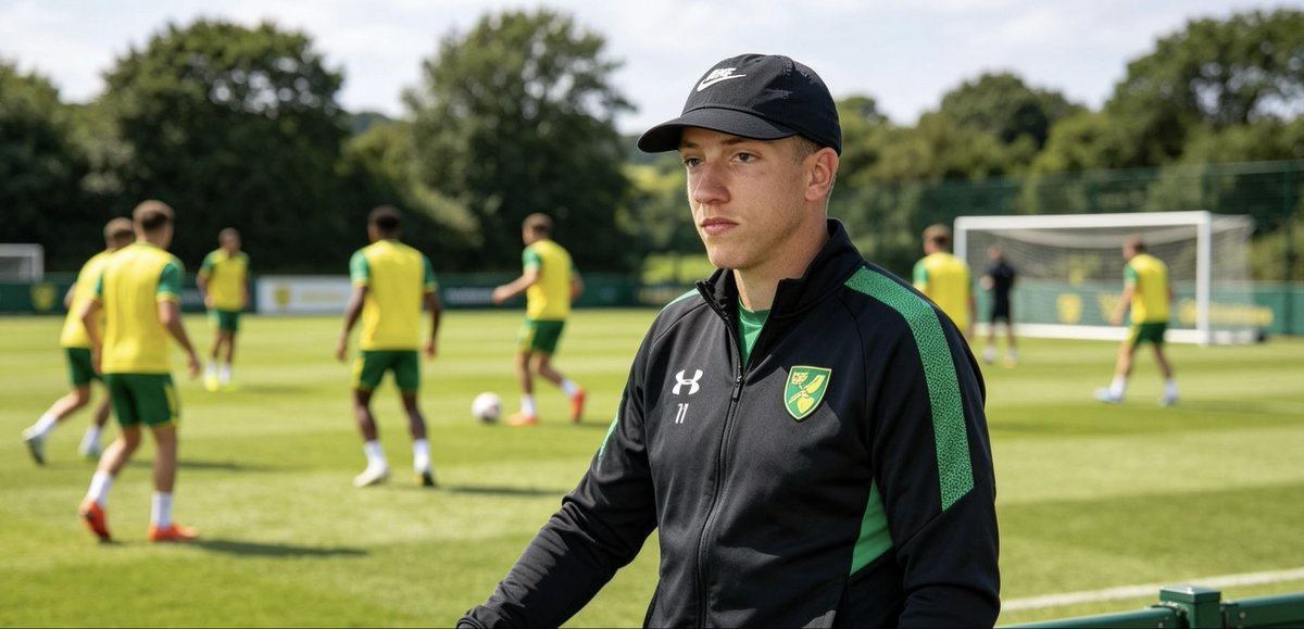 SpenceNCFC's tweet photo. Pre Season Fully complete great effort by everyone involved, Looking forward to the upcoming Season Can’t wait to manage this club from the dugout for a second season 💛💚 #NCFC #Spenceball #TheCanaries #Believe https://t.co/9I6qcWPdEW