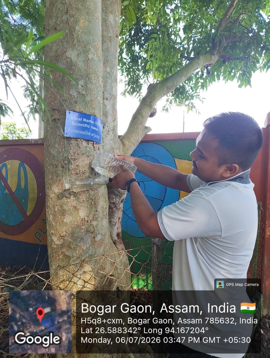 nss_dietjorhat's tweet photo. 💧🐦 Water for Birds Initiative | 
On 6 July 2026, NSS Volunteers of DIET Jorhat,Titabar placed and refilled water bowls at different locations across the campus under the "Water for Birds" initiative. The activity aimed to provide drinking water to birds during the summer. https://t.co/WEwWE4Rtas