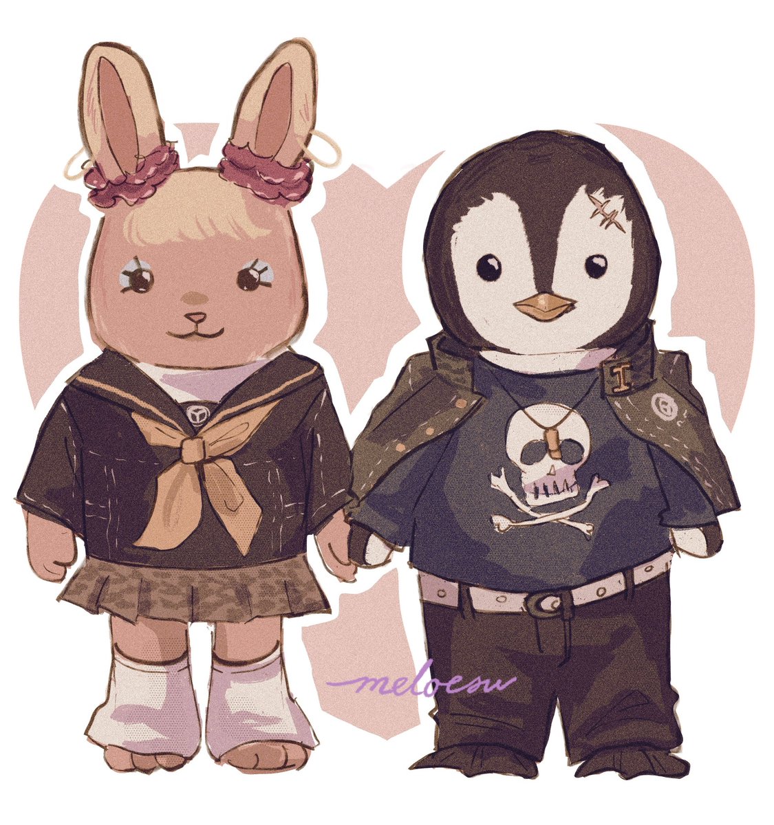 RyujisForReal's tweet photo. What if I used the calico ray gun to turn Kirika into marketable animal plushies 💕

Art by @meloesu https://t.co/KX6g8EMCE8
