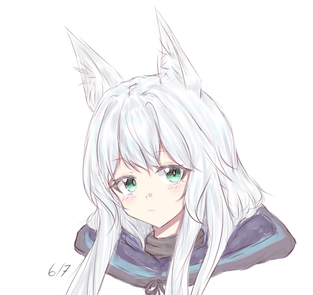 ogurisbathwater's tweet photo. Emergency birthday doodle for Rosmontis💐
#ロスモンティス #アークナイツ #明日方舟 https://t.co/N2NmydU22N