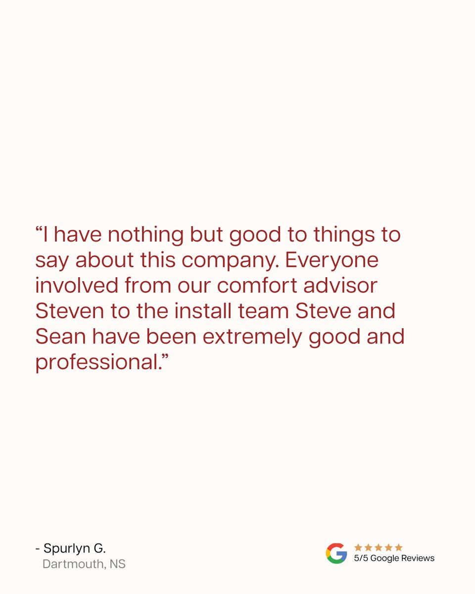 TRALOCanada's tweet photo. Kind words like these mean the world. ❤️

Big thanks to Steven, Steve, and Sean for taking such great care of this customer from start to finish, and thank YOU for trusting us in your home!

#TRALO #HappyCustomers #HVAC #HomeComfort https://t.co/rjYoVXTmvZ