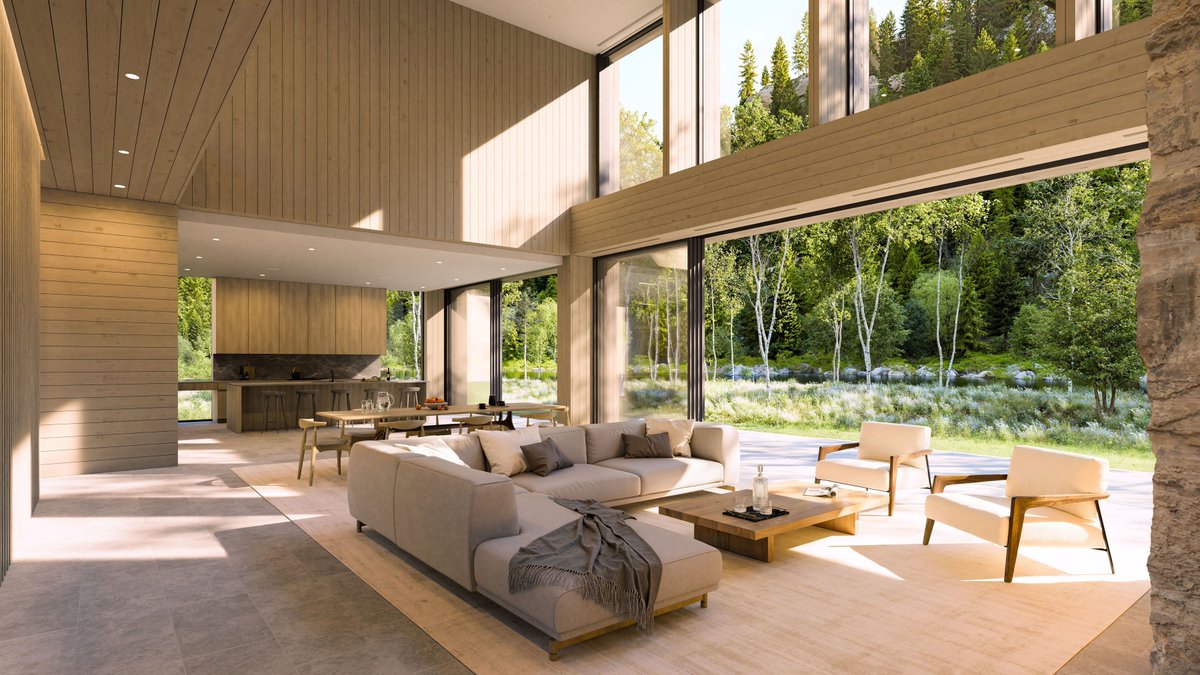LUXRE's tweet photo. Defined by its elevated outlook and connection to the landscape, River View offers a distinctive perspective on mountain living.

🗝️ Sun Valley Sotheby's International Realty | $24,500,000 USD | https://t.co/0NSYHhSWbC https://t.co/csEZD0Btkn