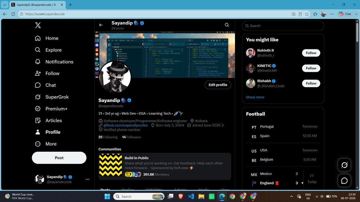 Asmit (@sdm_code) / Posts / X