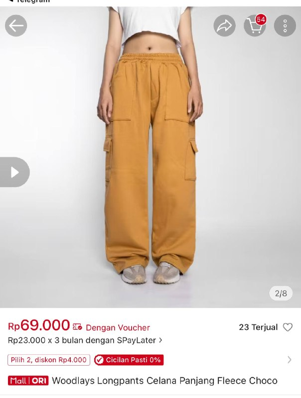 Bio_Lesson's tweet photo. 🔥 Woodlays Longpants Fleece Choco Rp69.000

Celana panjang nyaman, model cargo casual ✨

Link: https://t.co/zbAAFB5SOI

Buruan tambah koleksi celanamu! ⏰🔥

#CargoPants #LongpantsMurah #FashionCasual
Jangan lupa follow untuk promo, info diskon dan kode voucher setiap harinya https://t.co/7IYiFvvnAX