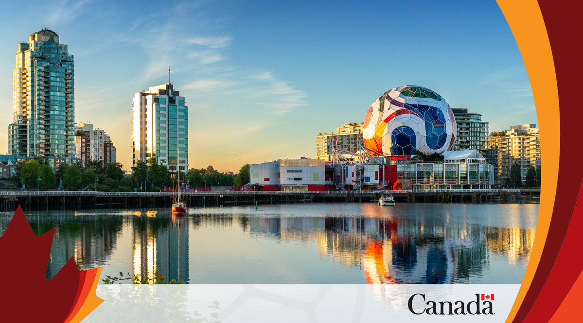 CanBorder's tweet photo. Score a faster arrival in Canada by completing your Advance Declaration before landing at Toronto Pearson #YYZ or Vancouver International #YVR for FIFA World Cup 2026™.

Learn more: https://t.co/e2lrm8mgNn

#FIFAWorldCup 
#WeAreCanada https://t.co/PprS2BMGfQ