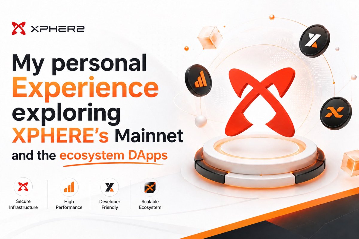 Web3titan002's tweet photo. My Deep Dive into XPHERE Mainnet: What Stood Out After Exploring the Ecosystem

Over the past few days, I explored the XPHERE ecosystem to understand what makes it different from other Layer 1 blockchains. Instead of focusing on hype, I wanted to see how the network works, what is already live, and whether it solves real problems.

Here’s what stood out.

Purpose-Built Architecture:

XPHERE doesn’t rely on one consensus mechanism for everything. It separates responsibilities across two chains.

• The Proof Chain uses the custom xpHash Proof of Work algorithm for validator selection.
• The Main Chain executes transactions through XPBFT.

This isn’t just about higher TPS. It lets security and transaction processing evolve independently while delivering ~1-second block times, fast finality, low fees, and full EVM compatibility.

Tokenomics Designed for Sustainability:

XP has a fixed 5.5B supply, emissions spread over ~100 years with scheduled reductions, and 50% of transaction fees are burned.

What impressed me most is that the burn mechanism is driven by real network usage. As adoption grows, more fees are burned, directly linking activity with token economics.

An Ecosystem Built Around Utility:

A blockchain becomes valuable when applications solve practical problems, and XPHERE’s ecosystem is starting to do exactly that.

• Xeffy focuses on market-neutral yield instead of inflationary rewards. Its XAX Vault combines algorithmic trading, arbitrage, and delta hedging, allowing users to deposit stablecoins while yield is reflected through an increasing share price.

• xaxtrading is the quantitative engine behind those strategies, emphasizing systematic trading and risk-managed execution rather than speculation.

• Pixie Pocket manages treasury operations and uses ecosystem revenue to support planned XEF token burns, creating a feedback loop that strengthens long-term sustainability.

• PumpkinSwap provides native liquidity through trading, liquidity pools, routing, and low-cost swaps, giving projects an immediate marketplace.

What Stood Out Most:

- The biggest takeaway wasn’t a single feature, but it was how everything connects.

- The blockchain provides infrastructure.

- Xeffy creates demand through yield products.

- xaxtrading powers the strategies.

- Pixie Pocket reinforces tokenomics.

- PumpkinSwap supplies liquidity.

Together, they form an ecosystem where each component supports the others instead of operating in isolation.

My Take:

After exploring the ecosystem, I don’t see XPHERE as another blockchain competing only on speed.

What stood out is the effort to combine infrastructure, sustainable tokenomics, liquidity, and revenue-generating applications into one ecosystem.

It’s still early, and adoption will ultimately determine its success. But based on what I’ve explored so far, the foundation looks thoughtfully designed, and it’s definitely a project I’ll continue following.

 @Xphere_official 

#XPHERE