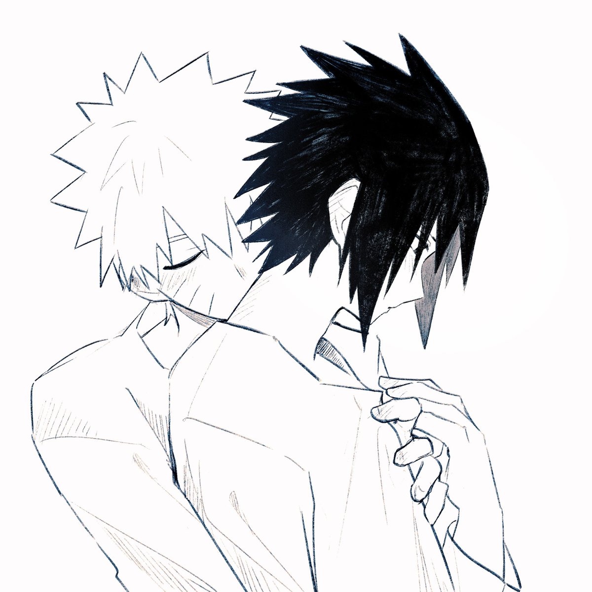 Saka961120's tweet photo. #narusasu https://t.co/jpKCWRAH7E