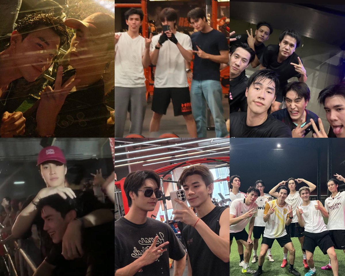 4FahFourth's tweet photo. 2026 โคตรจะดีมากจริง ㅠㅠ ♡⁠ ♡
( #GeminiFourth #เจมีไนน์โฟร์ท )

สงกรานต์               ฟิตเนส               เตะบอล
  ด้วยกัน                 ด้วยกัน               ด้วยกัน https://t.co/Ulwq86t5XW