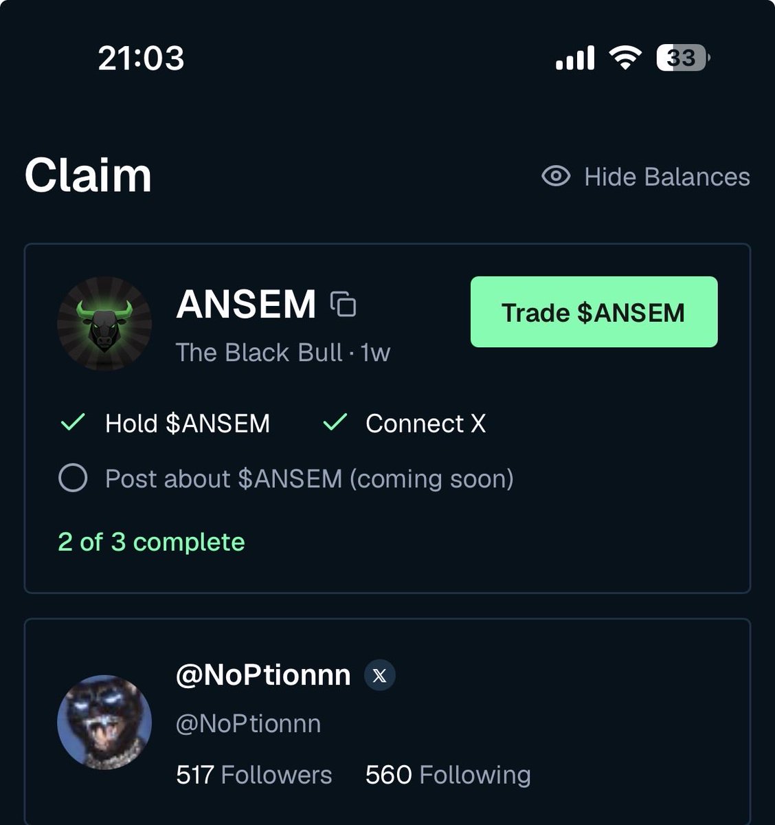 NoPtionnn's tweet photo. I’m still waiting for the final criterion to be uploaded. Why hasn’t it happened yet? solana:9cRCn9rGT8V2imeM2BaKs13yhMEais3ruM3rPvTGpump  @BullpenFi @blknoiz06 https://t.co/TrY49umGyv