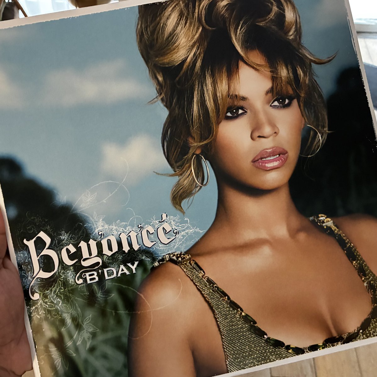 cowboyberghain's tweet photo. to get started on b’day celebration, i finally got my hands on this today!!! i really can’t wait for the 20th anniversary edition. give it to mama 🎸 #BDAY20 https://t.co/WR6MTYQPdz
