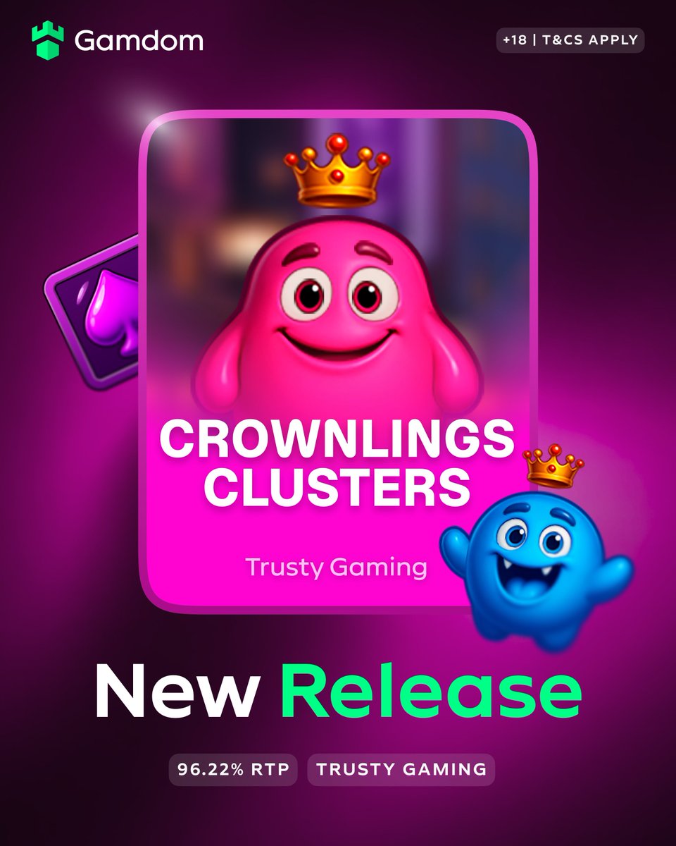 gamdom's tweet photo. Match colorful Crownlings and climb to the crown! 🌈

Up to 15,000x max win awaits. 💰

💚 + 🔄 + 🆔 - KYC Lvl 2 verified Gamdom users only

🔗 https://t.co/t6cEvyQhE2 https://t.co/5fkZrzCQfs