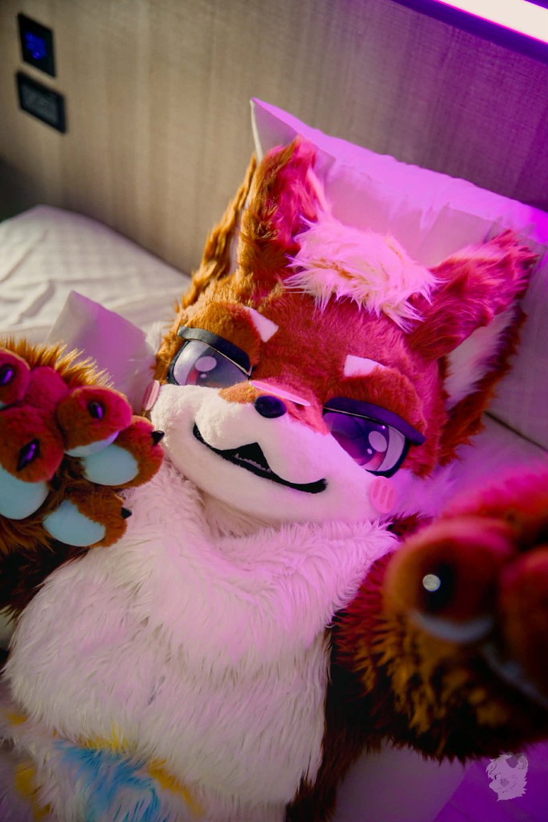 CRLight_810's tweet photo. Give me a hug 💗
過來抱抱我…✨

#fursuit  #furry https://t.co/pUbiRPyQbz