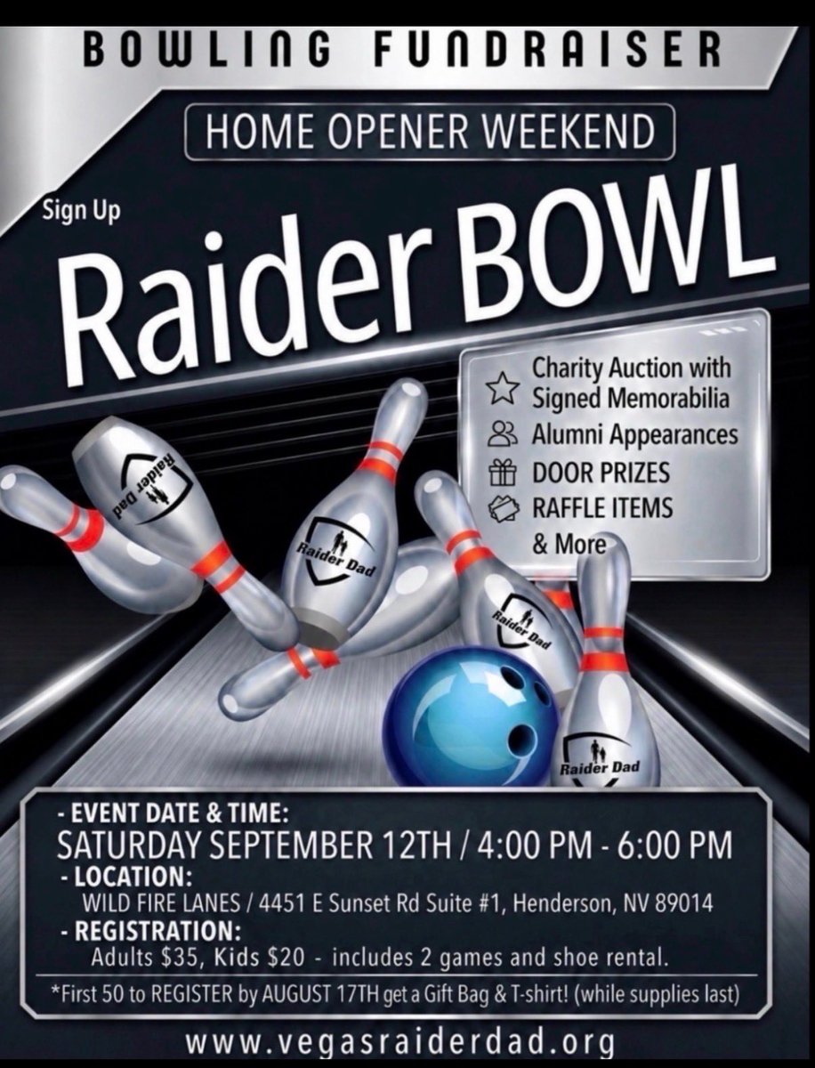 BBruddahs's tweet photo. The season is nearing, as are events, help support @vegasraiderdad if you are able. 
https://t.co/fC50nPDRBD https://t.co/WOavoqxHGl