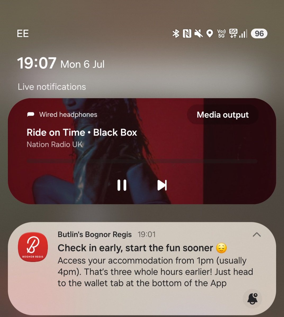 TsuiAllen's tweet photo. The best notifications on my phone look like this. Am so #ReadyToButlins @Butlins https://t.co/YpliDIDPoy