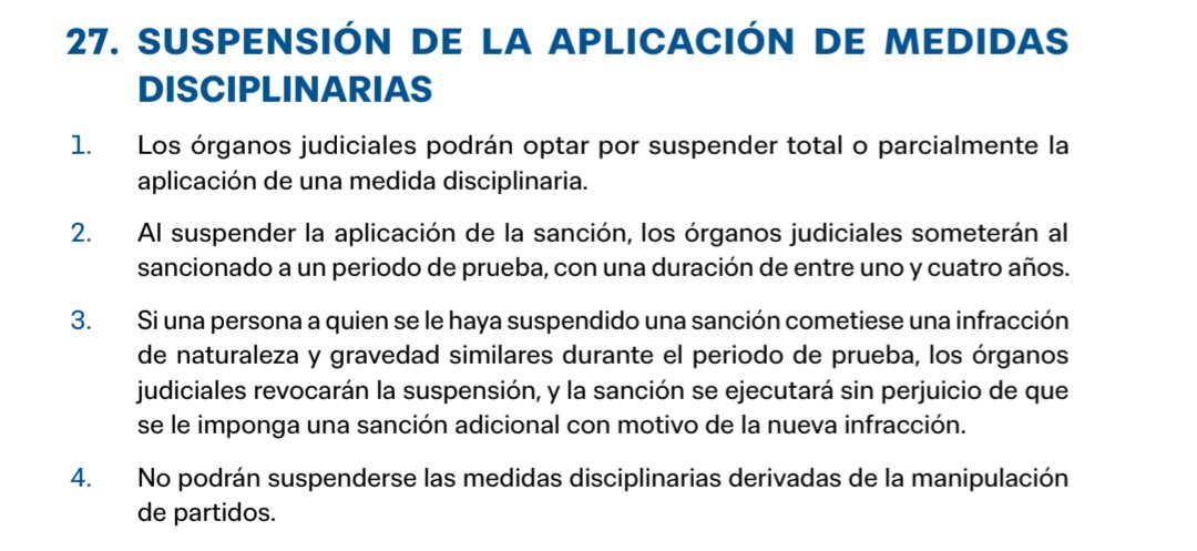 Fede6967's tweet photo. @FCasafranca @derechazoar En realidad sí se puede hacer, la propia FIFA lo dice en el artículo 27 de su Código Disciplinario, un poco de búsqueda antes de comentar no vendría mal. https://t.co/4yM6A8SN8h