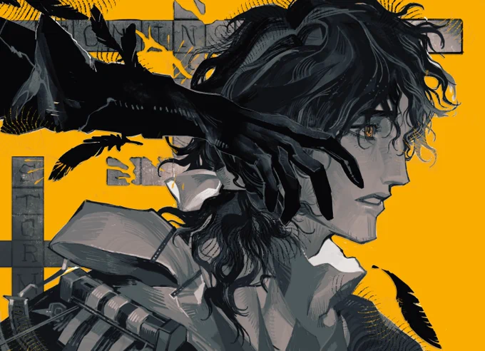 In the embrace of feathers #reverse1999 #enigma #ludwig