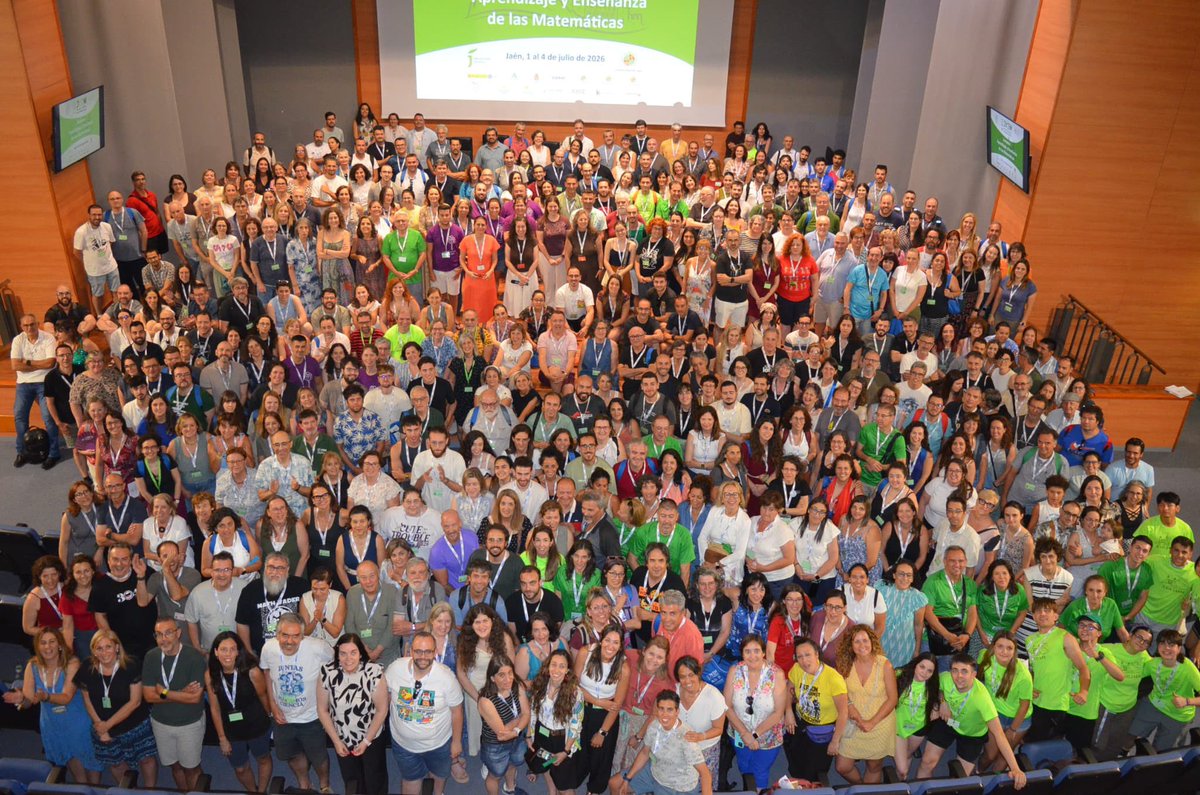 CEPdeSevilla558's tweet photo. Impresionante las 22 Jornadas para el Aprendizaje y Enseñanza de las Matemáticas celebradas en Jaén #22JAEM 
@CEPdeSevilla @DG_IFP @EducaAnd @educaINTEF @fespm_es
https://t.co/7RUoJDmwO1 https://t.co/uW1LTHtFye