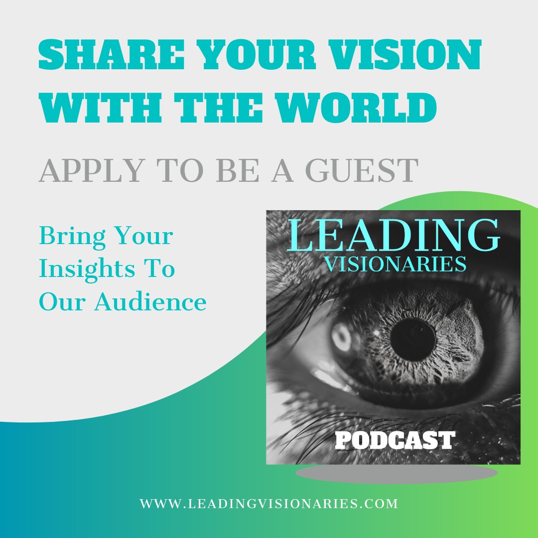 LV_Podcast's tweet photo. Every expert was once a beginner. Every leader has a story.

Ready to share yours? 🎙️

We're looking for inspiring guests from all backgrounds.

Apply here:
https://t.co/uH0SvibyAx

#leadingvisionariespodcast https://t.co/LB0CbJ3HzI