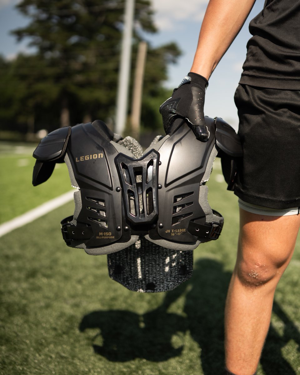 LegionProtect's tweet photo. JV, you're up. 😤 The M-150s are built for young players ready to take the next step.

➡️ Shop now: https://t.co/LnIabZMhaD https://t.co/owEVRJeamn