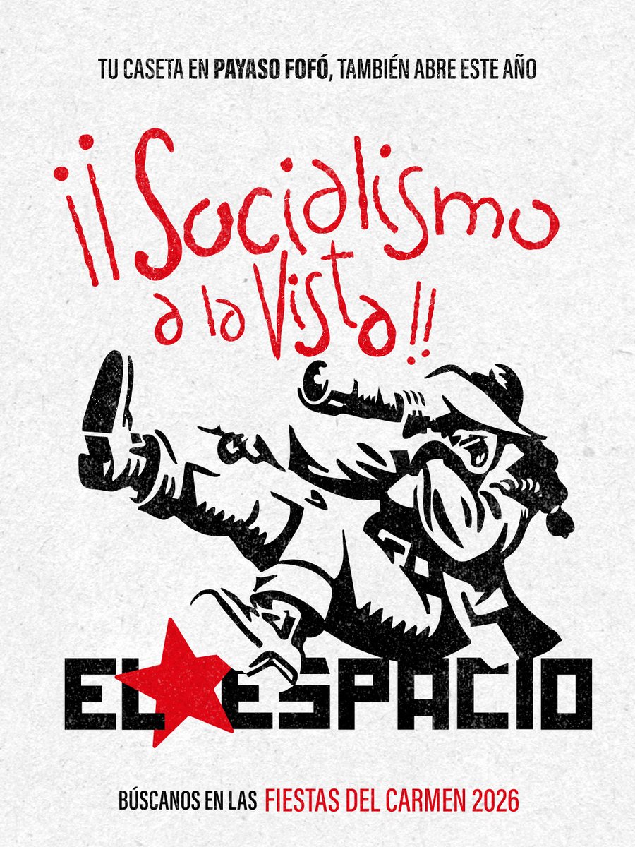 PCE_Vallekas's tweet photo. 🗣️ ¡Vecinas!

Vuelve la caseta popular y autogestionada de El Espacio a las Fiestas del Carmen. 

Un punto de encuentro para disfrutar, fortalecer la organización vecinal y apoyar un proyecto colectivo que lleva 10 años construyendo barrio en Vallekas.

¡Pásate a tomar algo!🍻 https://t.co/7SbyYqTgSM