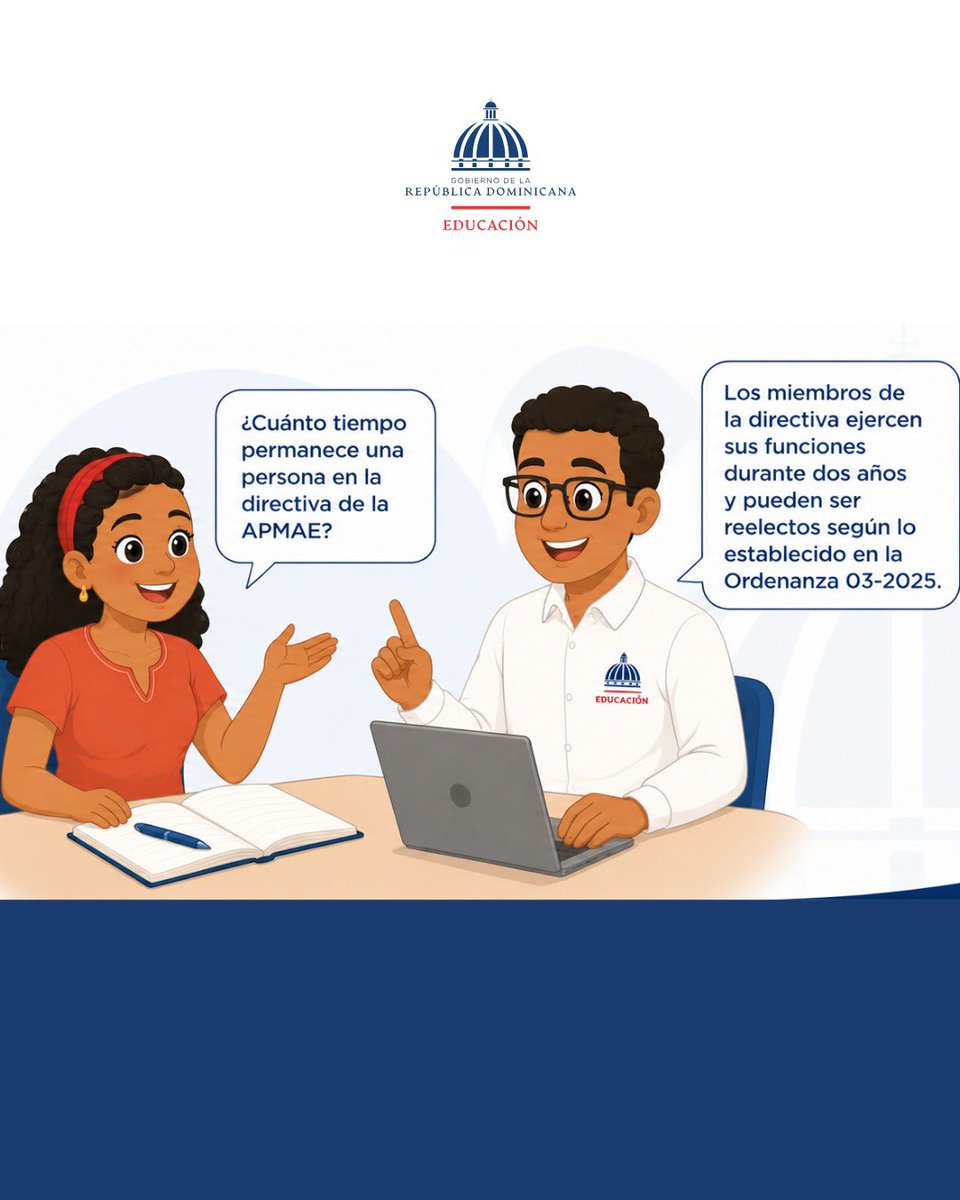 dpcminerd's tweet photo. Las Asociaciones de Padres, Madres, Amigos y Tutores de la Escuela (APMAE) son mucho más que una directiva. Son un puente entre la familia y la escuela que fortalece la participación, el diálogo y el compromiso con la educación de nuestros estudiantes. https://t.co/xDc12JTidj