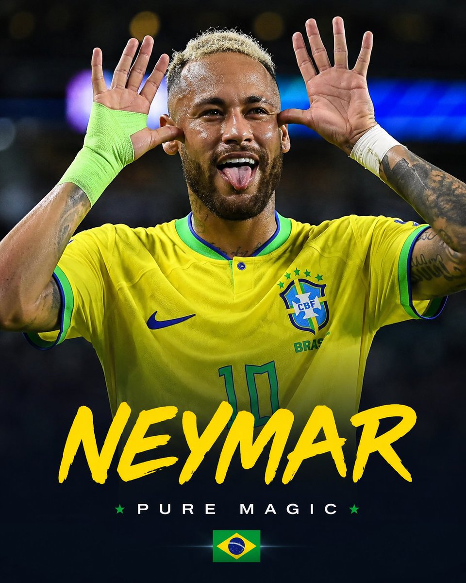 ibnumuuse2's tweet photo. Neymar is pure football magic. Every touch, every dribble, and every moment reminds the world why he's one of the most entertaining players to watch. 🇧🇷⚽🔥

#Neymar #Brazil #Football #Soccer #Futebol #Skills #Goals #Trending #Viral #Sports https://t.co/UHbspr4joN