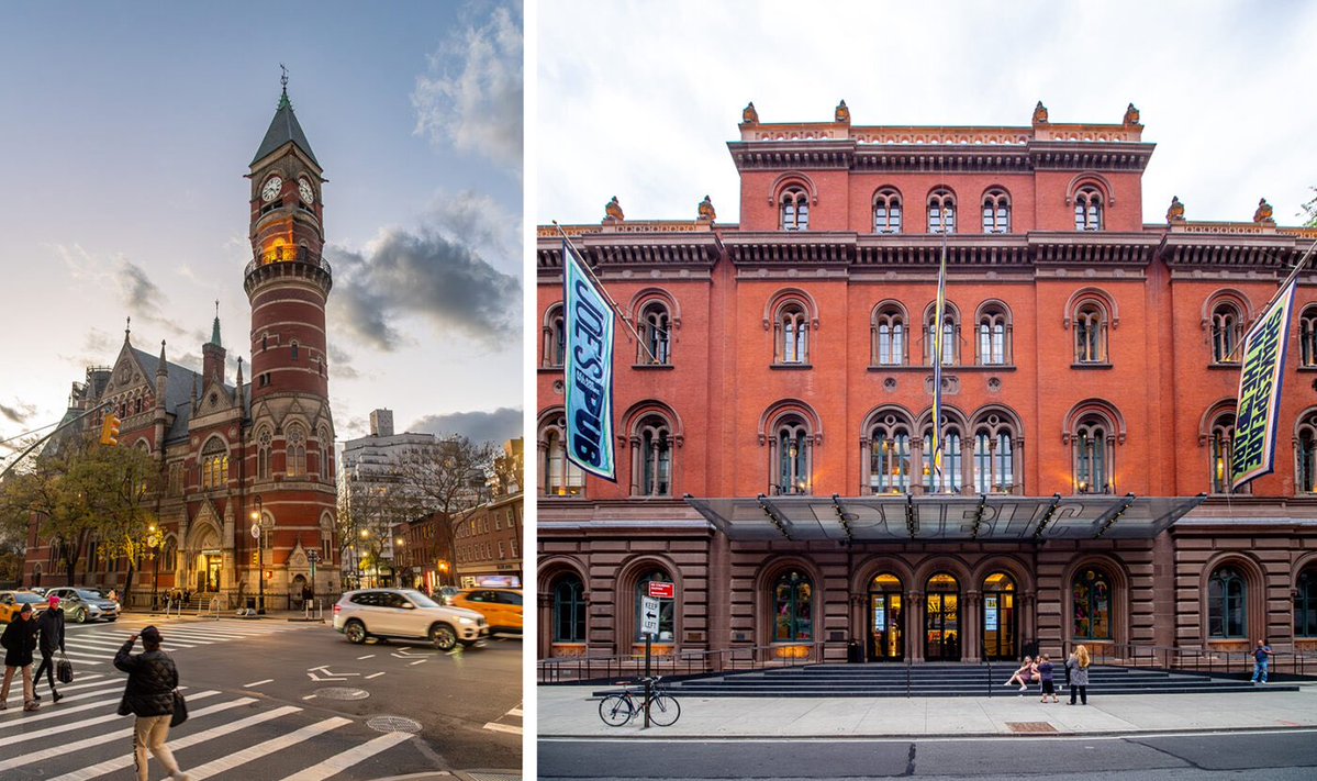 GVSHP's tweet photo. Does preservation matter if you’re only preserving a building and not necessarily the use that makes the building significant? We tackle that thorny question, and the resounding answer is yes, with some amazing examples in our neighborhoods that show why: https://t.co/GtVgx4Fkfa https://t.co/02SrbTLXIq