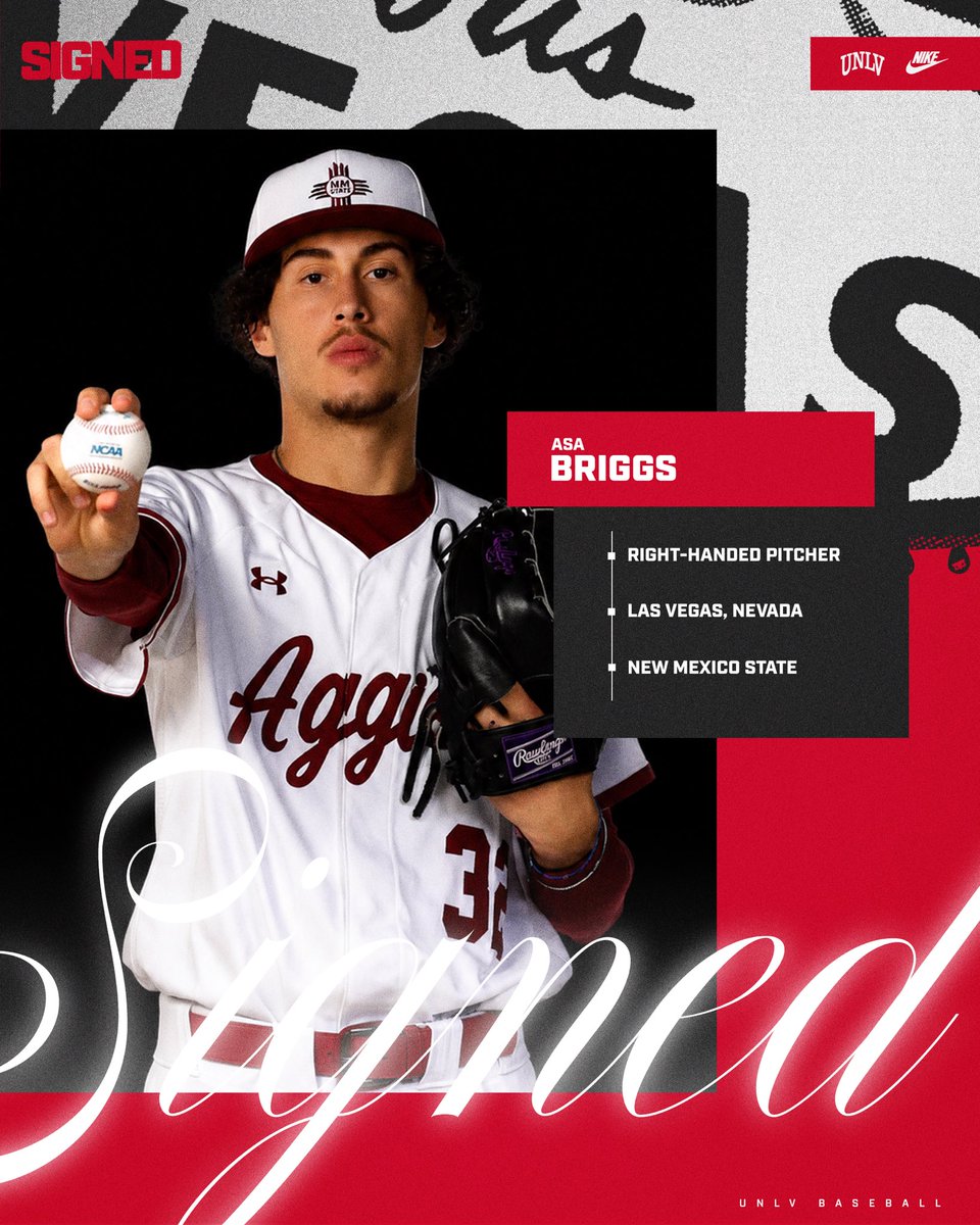 unlvbaseball's tweet photo. 𝗖𝗢𝗠𝗜𝗡𝗚 𝗛𝗢𝗠𝗘 👊

Welcome to the Rebel family, Asa!

#BEaREBEL https://t.co/jora0vqB1J