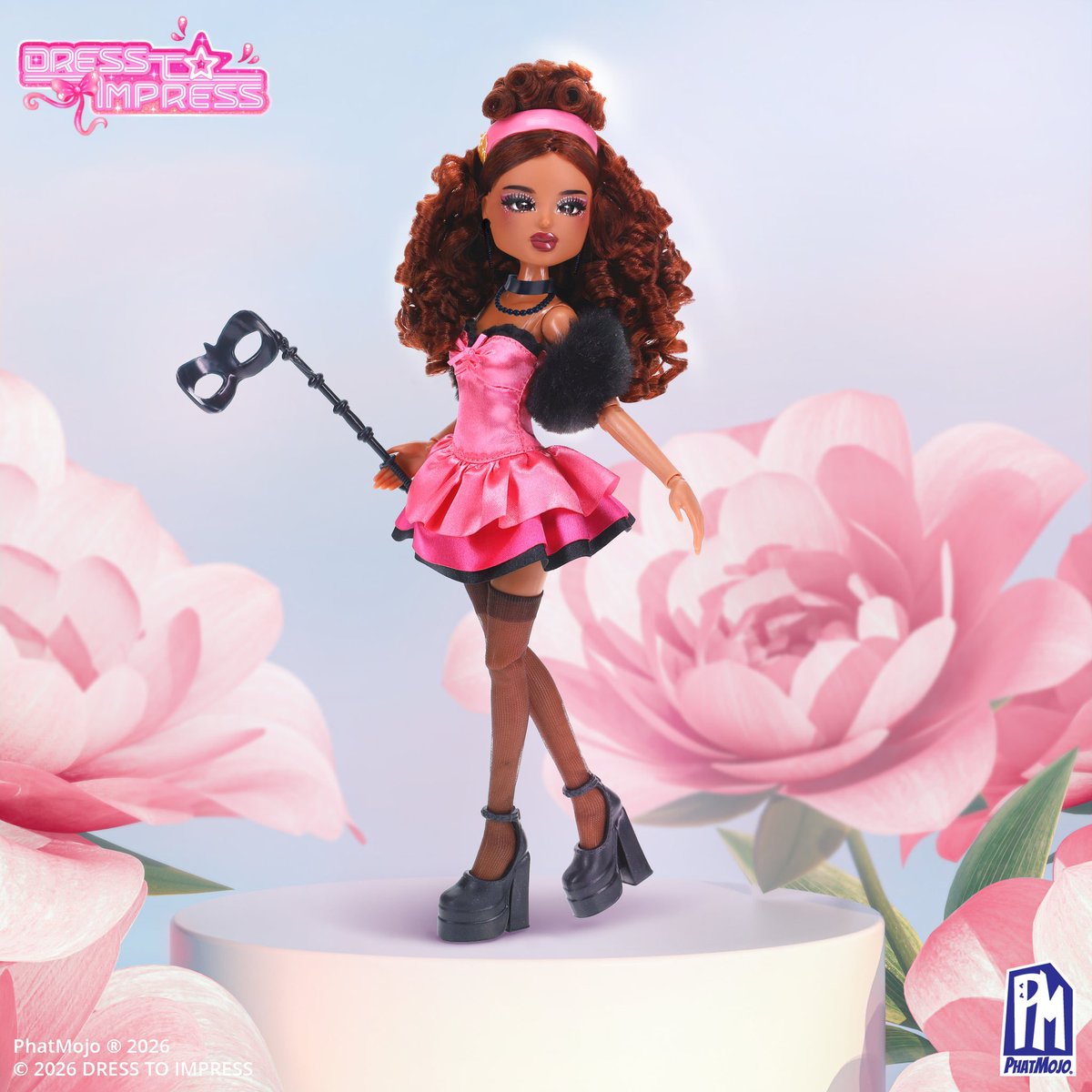SashazDollz's tweet photo. I’ll always love when black dolls get the GOOD pink outfits https://t.co/ymH3KraV4e