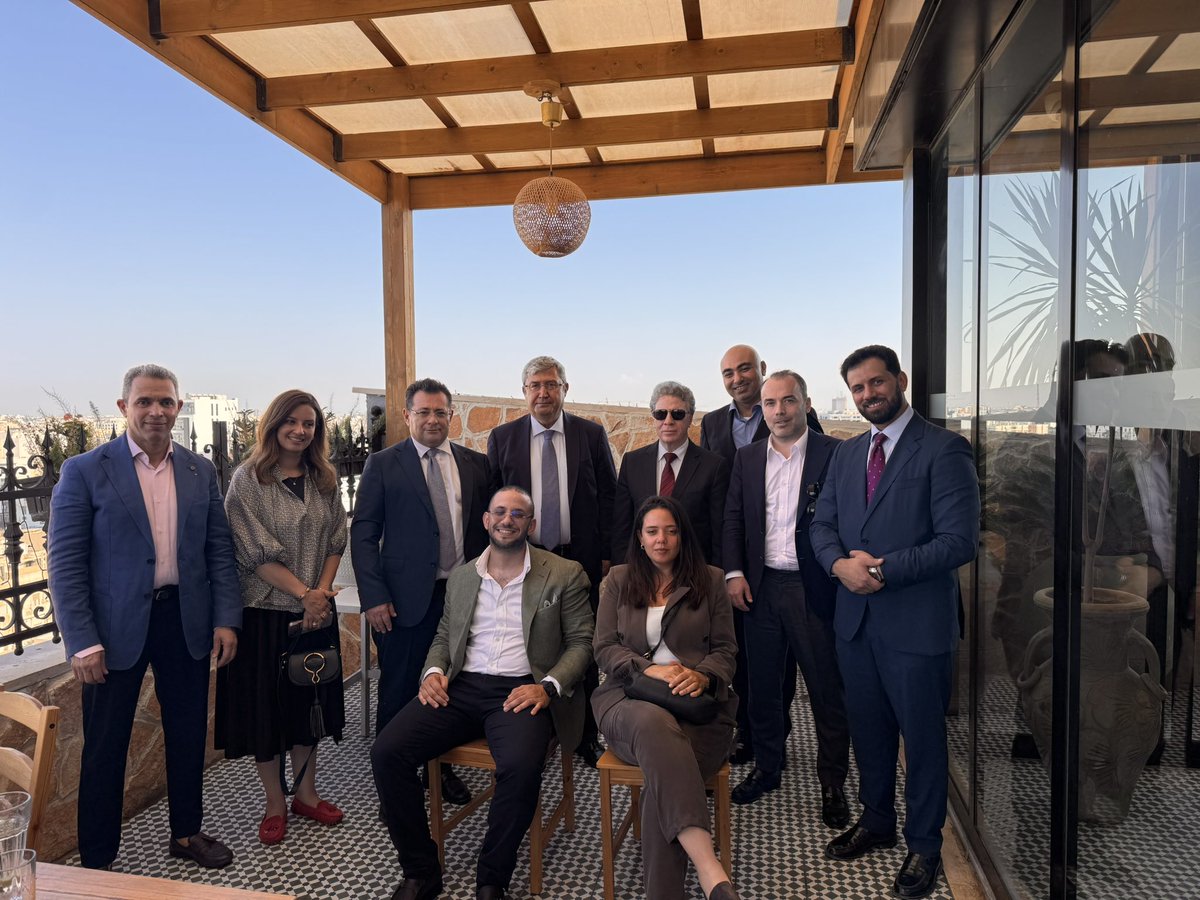 MElkhazmi's tweet photo. A highly dynamic week of networking in Tripoli! 📈
1/ Hosted a cross-sector business lunch connecting friends in banking, insurance &amp; business 
2/ Attended Libyan Italian Architecture Day at Lancaster Hotel w/ diplomats &amp; construction leaders to talk heritage preservation. https://t.co/B5QPAWIcAE