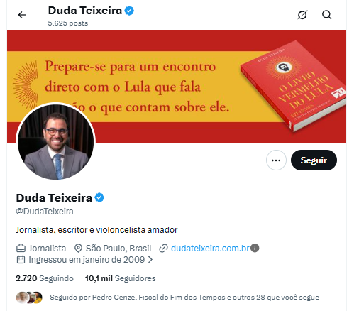 RAFAELF28849477's tweet photo. @o_antagonista @DudaTeixeira Ainda bem que você é um jornalista imparcial.
kkkkkkkkkkkkkkkkk https://t.co/yxhcCZpffp