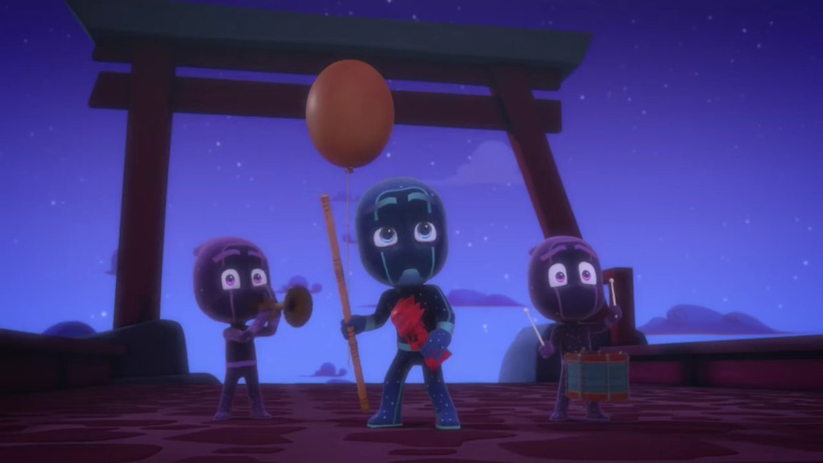 Disney_Wiki's tweet photo. Today marks the 6th anniversary of the #PJMasks episode, "PJ Party Mountain", written by Ashley Mendoza, storyboarded by Sophie Moulin and directed by Christian De Vita.
The PJ Masks are enticed by a fake An Yu to break all the rules and have a party on Mystery Mountain. https://t.co/mioYU2VWIN