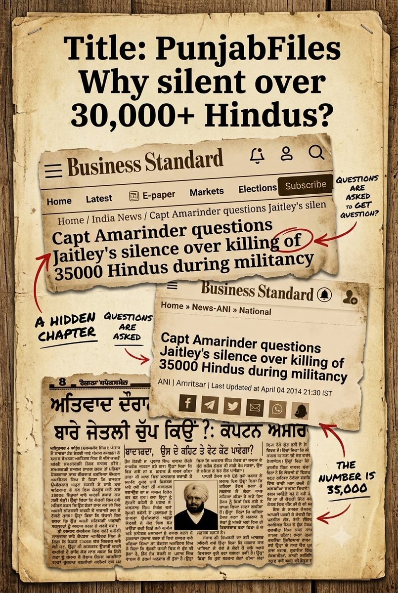 SufiChooran's tweet photo. Why Sikhs refuse to acknowledge the massacres they committed against Punjabi Hindus — over 35,000 killed, plus hundreds of police officers &amp; military personnel during the militancy? 

Yet Sikh continue to play victim over the 1984 anti-Sikh riots.   #PunjabFiles
@majorgauravarya https://t.co/C6i8y7oi0D