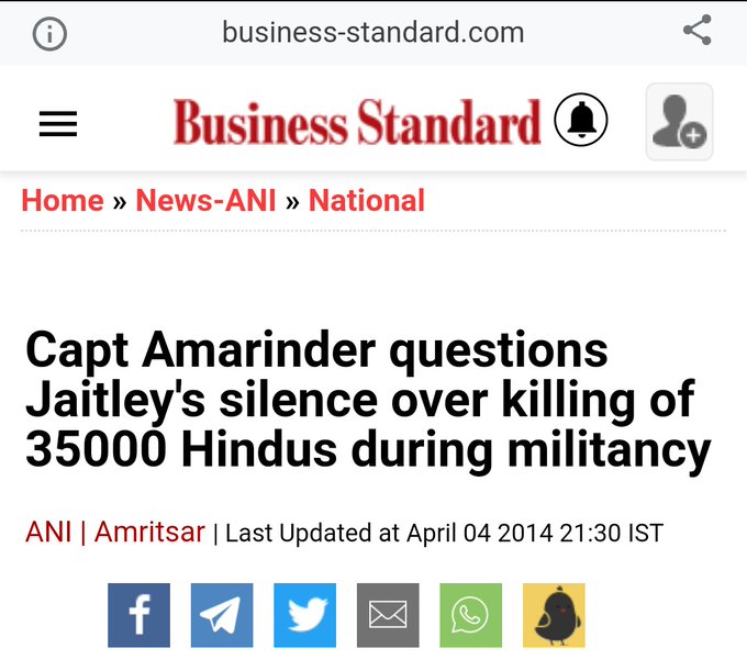 SufiChooran's tweet photo. Why Sikhs refuse to acknowledge the massacres they committed against Punjabi Hindus — over 35,000 killed, plus hundreds of police officers &amp; military personnel during the militancy? 

Yet Sikh continue to play victim over the 1984 anti-Sikh riots.   #PunjabFiles
@majorgauravarya https://t.co/C6i8y7oi0D