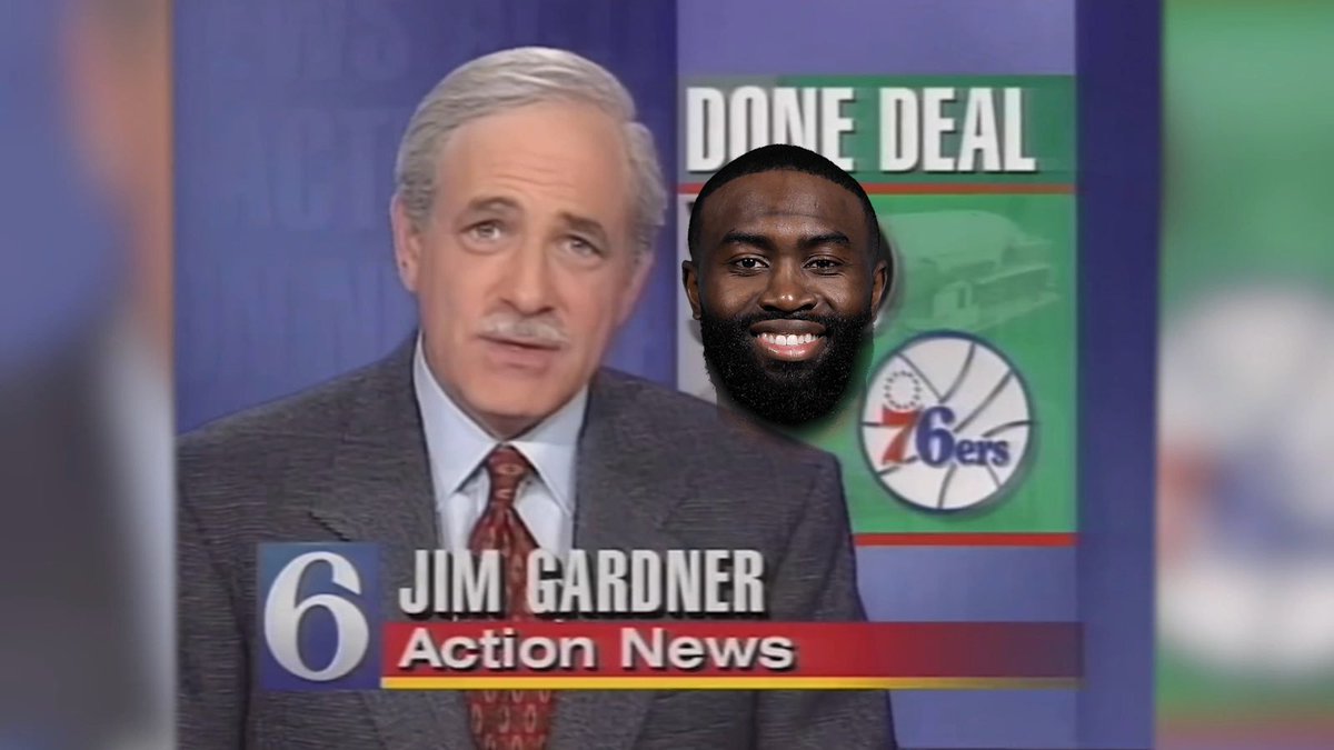 JeffMcDev's tweet photo. Jaylen Brown is a Sixer. https://t.co/ygcwoI63zn