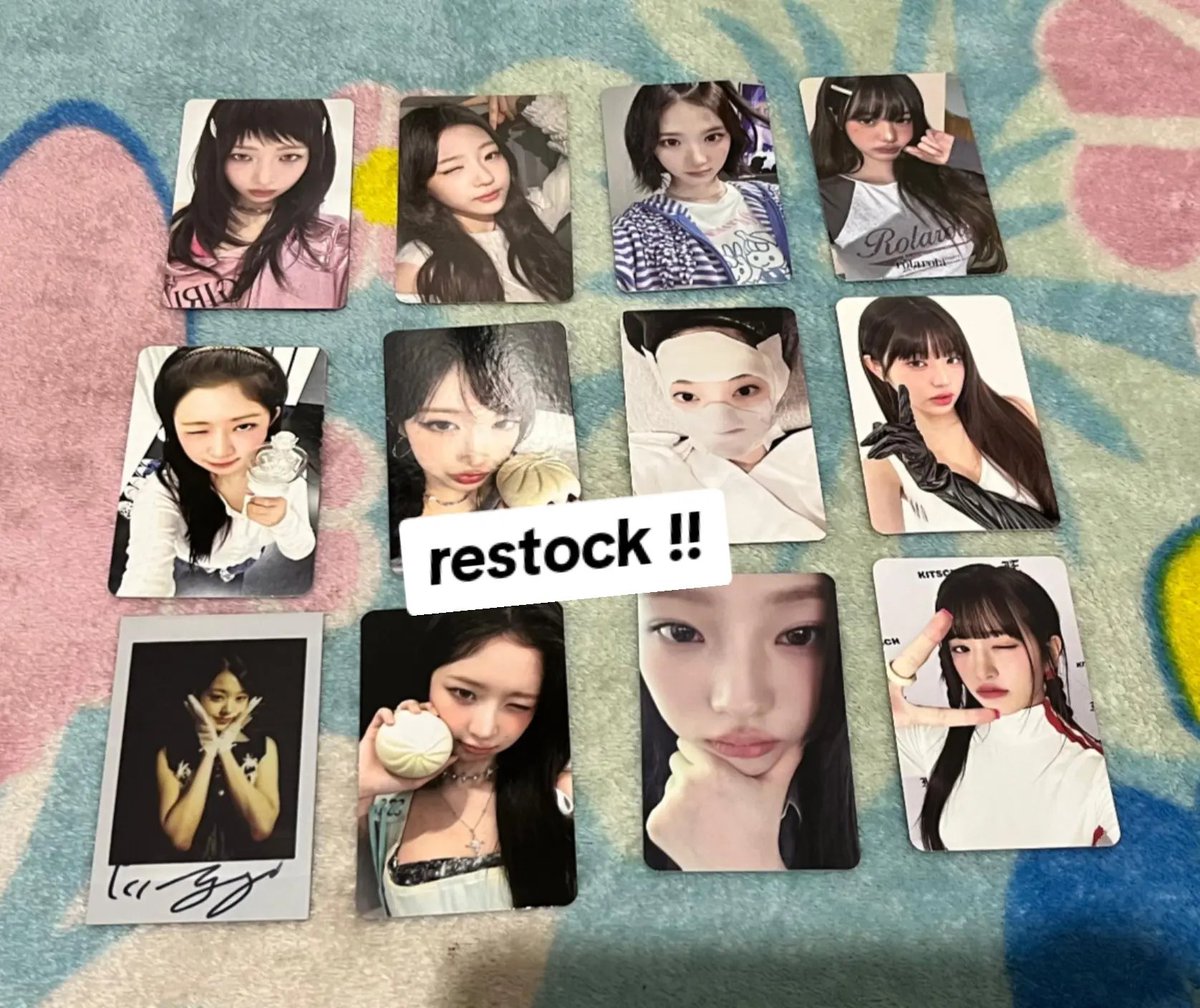 vtvh60's tweet photo. wts – photocard official girl groups

⭐️: can tf or spilt pay
price : dm https://t.co/bdGWH5yr11