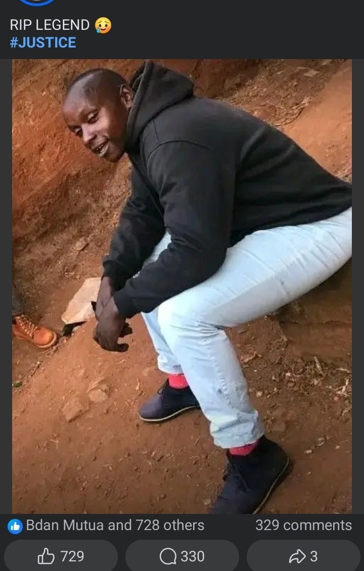 _James041's tweet photo. FROM MY DM 🛑 

"JUSTICE FOR KABUI 🙏  [ share  widely 🙏]

It's a  sad story from Mang’u shopping centre.

A young, good-hearted man by the name of Kabui was a fruit vendor and a law-abiding citizen.  
To earn his daily bread, he worked as a steward riding a nduthi vending fruits.

On his usual daily routine in Thika Town, police arrested the motorbike he was riding and impounded it at the station.

Stranded, Kabui went back home without the motorbike.  
Later, the owner called him, asking why he had not reported for work — something very unusual for Kabui.

With a trembling voice, Kabui broke the news: the motorbike had been seized by police in Thika.  

Instead of listening, the owner got furious. He accused Kabui of lying, accusing him of selling the motorbike and swindling him.

He then mobilized 10 men from Mang’u Shopping Centre. They stormed Kabui’s home in Kwa Msafiri and clobbered him with crude weapons.  
All he had done was try to earn an honest living.

Even while in pain, Kabui kept pleading with his innocence.  
He asked them to take him to the police station to confirm his story.

At Thika Police Station, the truth came out.  
The motorbike had truly been impounded by police. Kabui was telling the truth all along.

But it was too late.  
Kabui was already badly hurt. He had internal organ damage and internal bleeding that no one could see.

On the 3rd day, his condition worsened.  
As he was being rushed to the hospital, Kabui succumbed to the injuries sustained 

The men who attacked innocent Kabui went into hiding the moment they heard the news.

Kabui did not deserve to die like this.  
He deserved to come home safely to his family.

We are calling on:  
#Directorate of Criminal Investigations - DCI  
#HAKI Africa
#Jeff Kuria
and all Kenyans of goodwill to stand with us and demand #JusticeForKabui.

May his soul rest in peace."