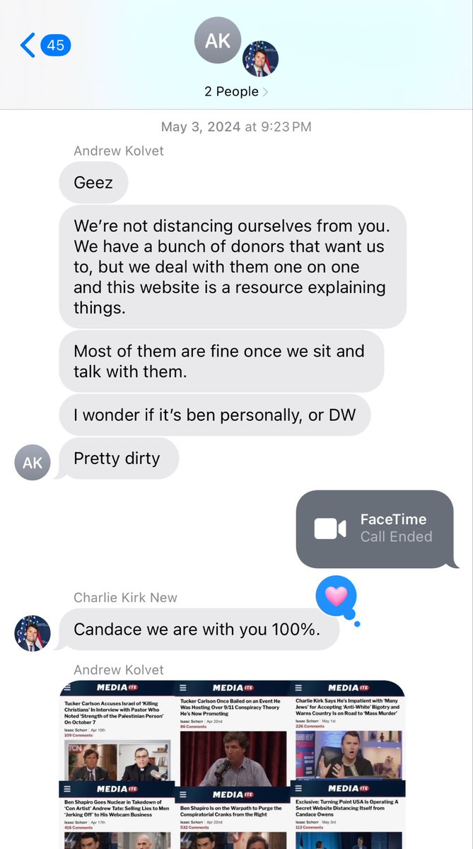 Candace Owens tweet media