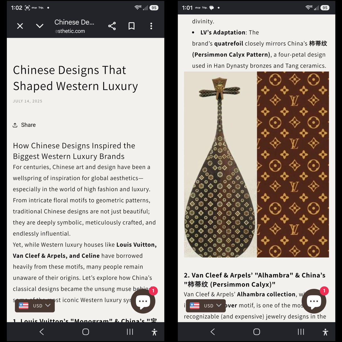 Truth_n_Respect's tweet photo. Louis Vuitton is a shameless thief like the rest of Europe. First stealing Chinese porcelain, now copying Chinese patterns &amp; creating a commotion in the media to accuse the originals as the "copy".
https://t.co/q2T2aX5ny0

https://t.co/pZ8EfxtocF https://t.co/8DosgZ5Qxp
