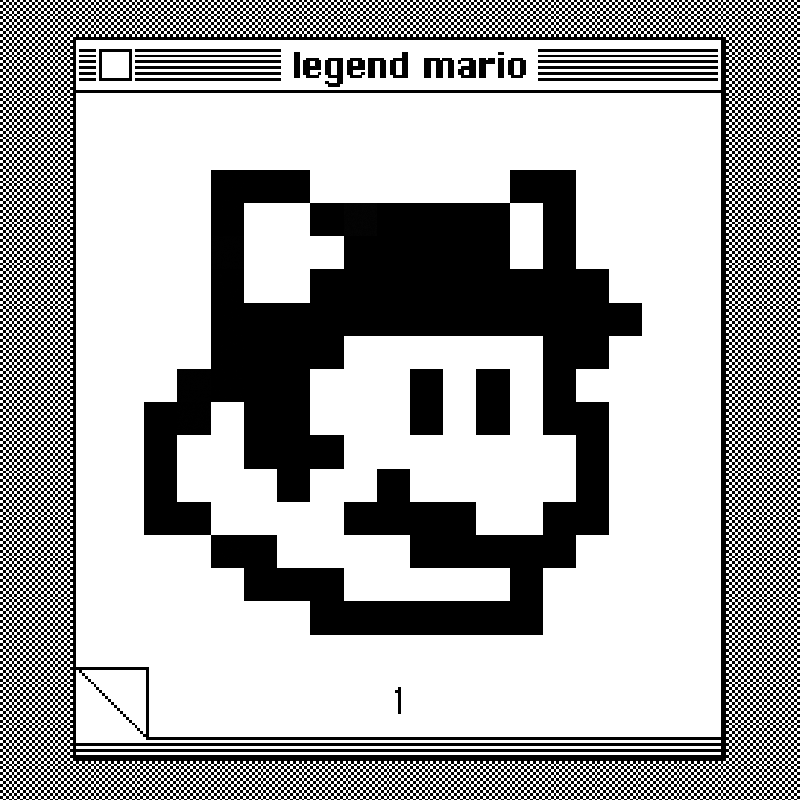CreepKids_eth's tweet photo. hi, 😶‍🌫️🧧
Creep Kid #5975
Creep Kid: "Legend Mario" direct copy. Original design by Shigeru Miyamoto (宮本 茂), 1981.
🎁 Surprise prize for purchasing CK #3484 goes to Sir Rabbit (@r_a_b_z)! 🐰 https://t.co/CGp9vH3kbW