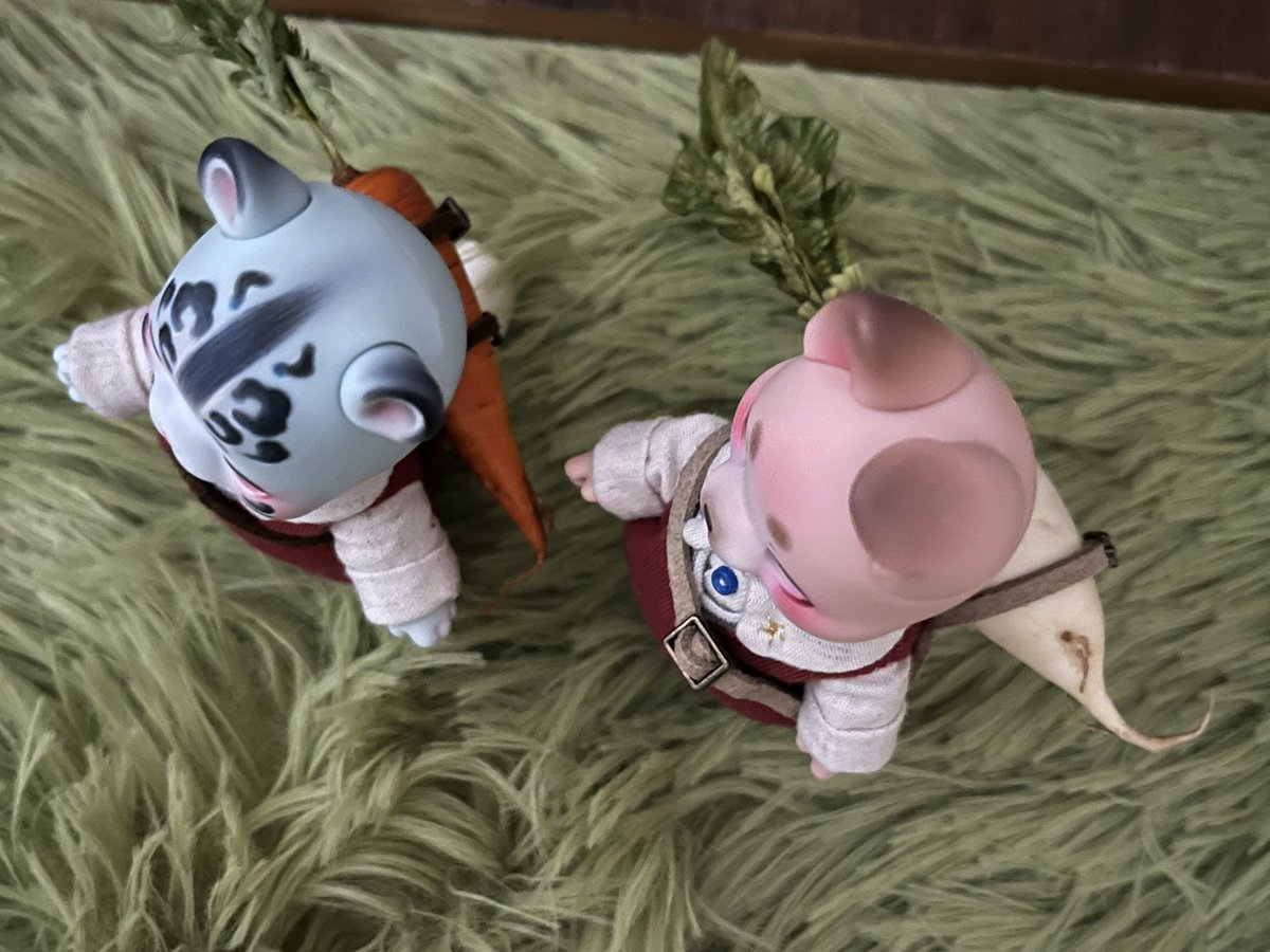 dud4352's tweet photo. 🐯🥕🐶🫜

#kumukuku #쿠무쿠쿠 https://t.co/jcdupgPvYW
